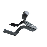 MotoCare CNC Carrier with Backrest for Royal Enfield Interceptor 650 luggage rack passenger support accessory