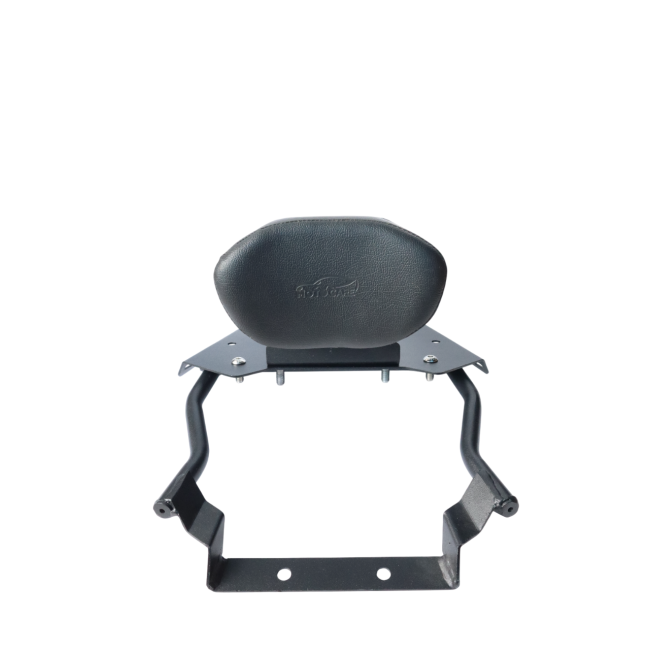 Motocare CNC Carrier with Backrest for Yamaha Aerox 155
