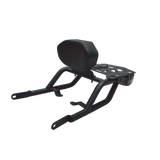 MotoCare CNC carrier with backrest Himalayan 411 black