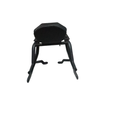 MotoCare CNC carrier with backrest Himalayan 411 black