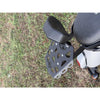 MotoCare CNC carrier with backrest installed on Jawa 42 FJ motorcycle