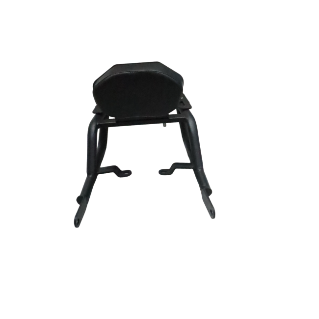 Motocare CNC Carrier with Plate & Backrest for Scram 440