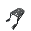 Motocare CNC Carrier with Plate for Royal Enfield Continental GT 650 | Ergonomic Backrest & Luggage Platform