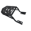 Motocare CNC Carrier with Plate for Royal Enfield Continental GT 650 | Ergonomic Backrest & Luggage Platform