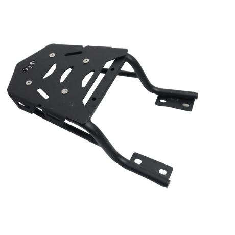 Motocare CNC Carrier with Plate for Royal Enfield Continental GT 650 | Ergonomic Backrest & Luggage Platform