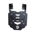 MotoCare CNC Carrier with Plate for Royal Enfield Interceptor 650 rear luggage rack mount accessory