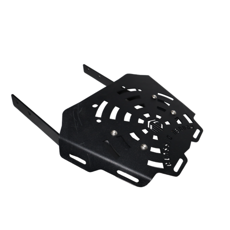 MotoCare CNC carrier with plate for Royal Enfield Classic 350 Reborn