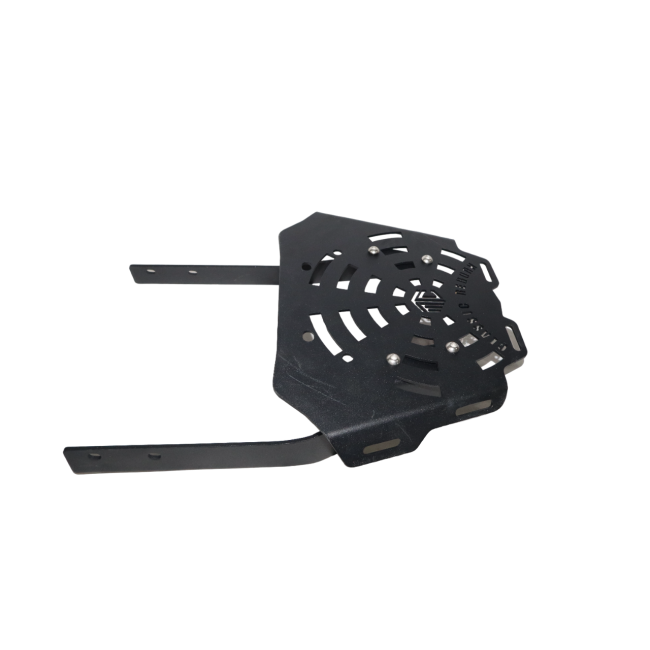 MotoCare CNC carrier with plate for Royal Enfield Classic 350 Reborn