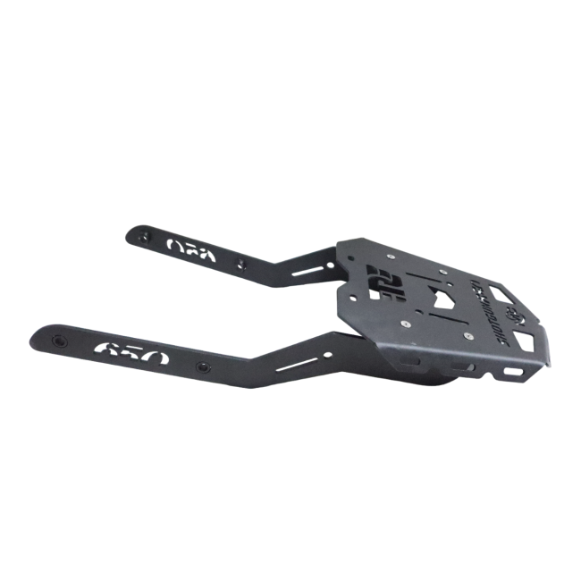 MotoCare CNC carrier with plate Shotgun 650 rear view