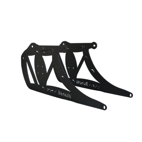 Motocare CNC saddle stay on Benelli TRK 251