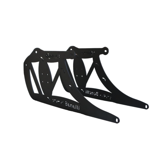 Motocare CNC saddle stay on Benelli TRK 251