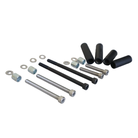 Motocare CNC saddle stay on Benelli TRK 251
