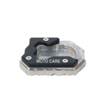 MotoCare CNC side stand extender Shotgun 650 installed
