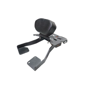 MotoCare CNC carrier plate with backrest for Royal Enfield Hunter 350