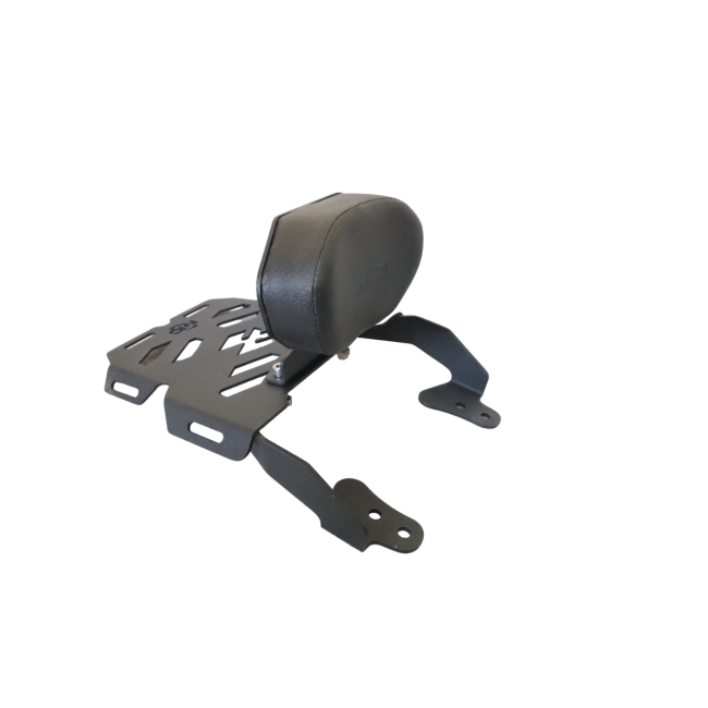 motocare backrest carrier pulsar n160 cnc plate