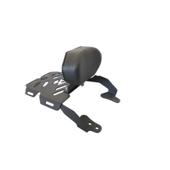 motocare backrest carrier pulsar n160 cnc plate