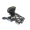 motocare backrest carrier pulsar n160 cnc plate