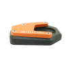 MotoCare CNC side stand extender orange KTM Adventure 250 390 foot enlarger plate