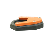 MotoCare CNC side stand extender orange KTM Adventure 250 390 foot enlarger plate