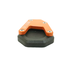 MotoCare CNC side stand extender orange KTM Adventure 250 390 foot enlarger plate