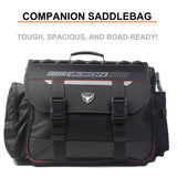 Bison ProGear Companion Saddle Bag 60L Waterproof Motorcycle Touring Saddlebags with Rain Covers