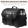 Bison ProGear Companion Saddle Bag 60L Waterproof Motorcycle Touring Saddlebags with Rain Covers