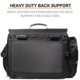 Bison ProGear Companion Saddle Bag 60L Waterproof Motorcycle Touring Saddlebags with Rain Covers