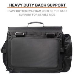 Bison ProGear Companion Saddle Bag 60L – Waterproof Motorcycle Touring Saddlebags with Rain Covers