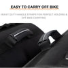 Bison ProGear Companion Saddle Bag 60L Waterproof Motorcycle Touring Saddlebags with Rain Covers