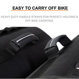 Bison ProGear Companion Saddle Bag 60L Waterproof Motorcycle Touring Saddlebags with Rain Covers