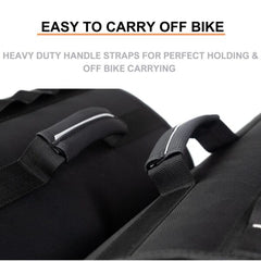 Bison ProGear Companion Saddle Bag 60L – Waterproof Motorcycle Touring Saddlebags with Rain Covers