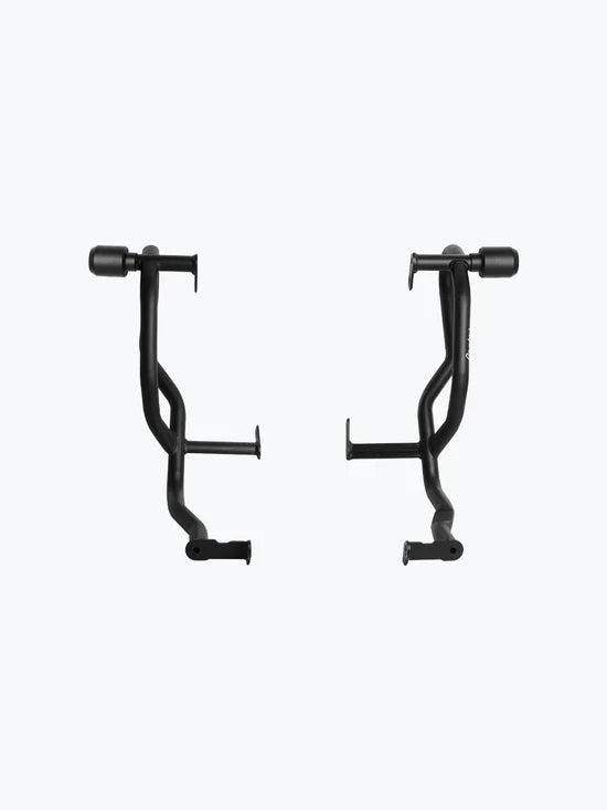 Legundary Custom Thanos Crash Guard with Slider for Harley-Davidson X440 Black Mild Steel Engine Protection Frame