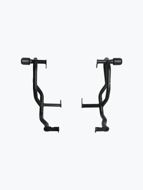 Legundary Custom Thanos Crash Guard with Slider for Harley-Davidson X440 Black Mild Steel Engine Protection Frame