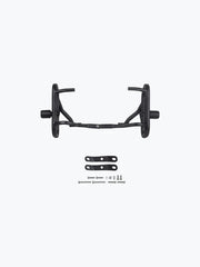 Legundary Custom Thanos Crash Guard with Slider for TVS Apache RTR 310 Black Mild Steel Engine Protection