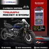 CRANK1 CFB036 carbon brake pads for Triumph Rocket 3 Storm 2024 rear brake