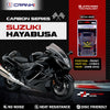 CRANK1 CFB973 Carbon Front Brake Pads For Suzuki Hayabusa GSX1300R 2008-2012 Motorcycle