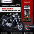 CRANK1 Carbon Brake Pads CFB132 Front for Suzuki Intruder M800 2014-2015 Carbon Kevlar Motorcycle Disc Brake Pads 1 Set