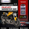 CRANK1 Carbon Front Brake Pads CFB036 for Ducati Monster 821 2018-2020 Motorcycle Brake Pad Set
