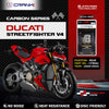 CRANK1 Carbon Rear Brake Pads CFB662 for Ducati Streetfighter V4 (2020–2022)