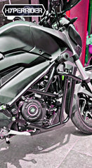 Hyperrider Bajaj Dominar 250 UG Type 2 Crash Guard with Frame Slider for Engine and Radiator Protection