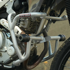 Moto Torque Crash Guard Silver for Kawasaki KLX 230 CBU