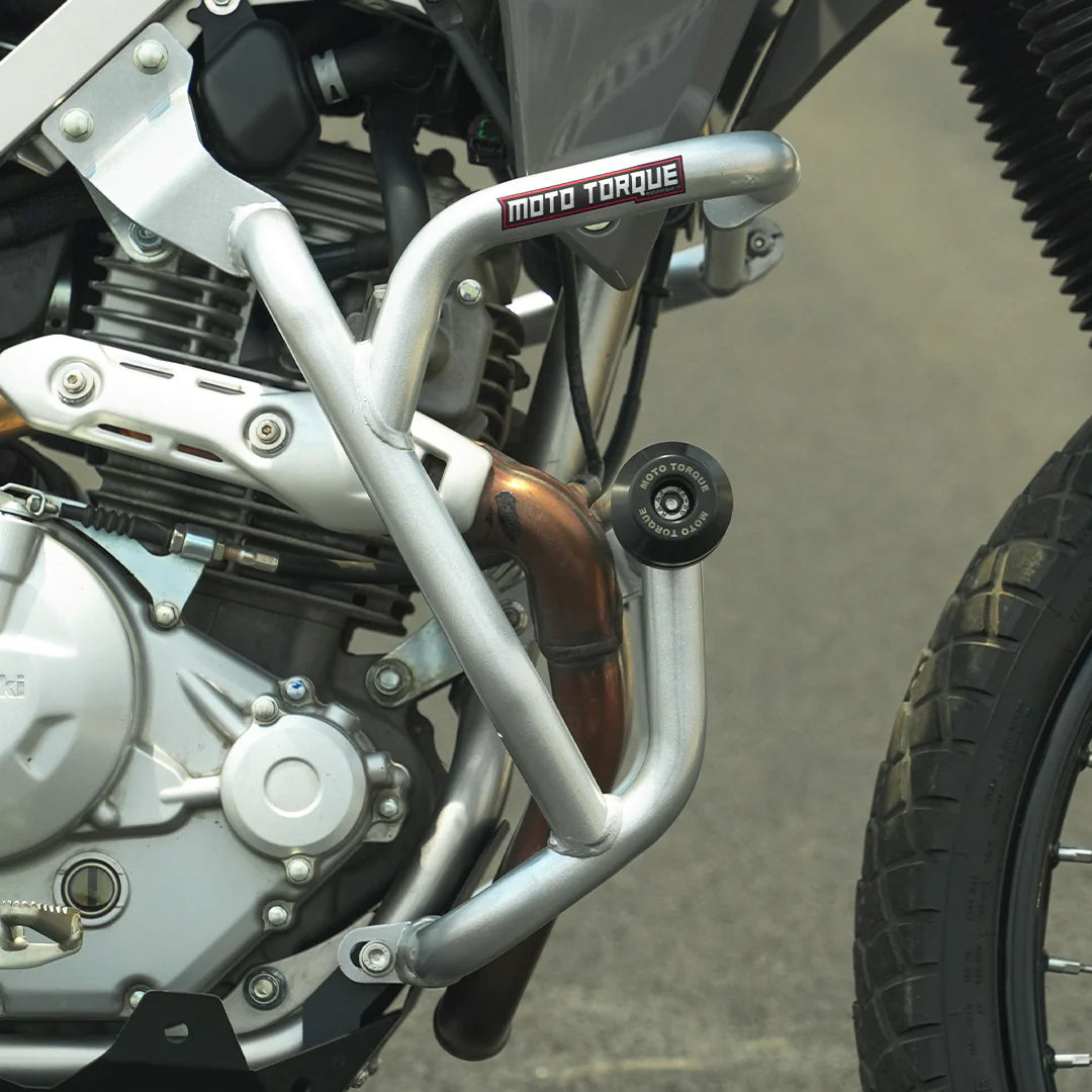 Moto Torque Crash Guard Silver for Kawasaki KLX 230 CBU