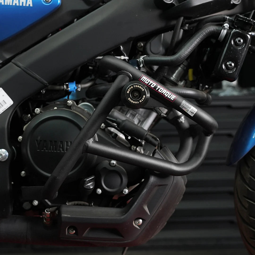 Moto Torque Crash Guard V2 with Integrated Sliders for Yamaha XSR 155