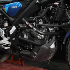 Moto Torque Crash Guard V2 with Integrated Sliders for Yamaha XSR 155