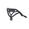 MotoCare crash guard with dual sliders and name plate installed on Hero Xpulse motorcycle providing engine protection and rugged styling