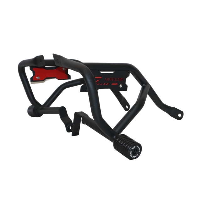 Motocare dual slider crash guard with name plate for Hero Xpulse
