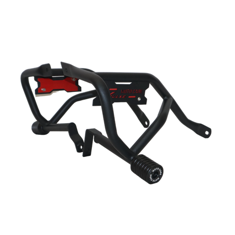 Motocare dual slider crash guard with name plate for Hero Xpulse
