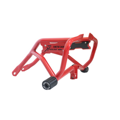 Motocare red dual slider crash guard for Hero Xpulse
