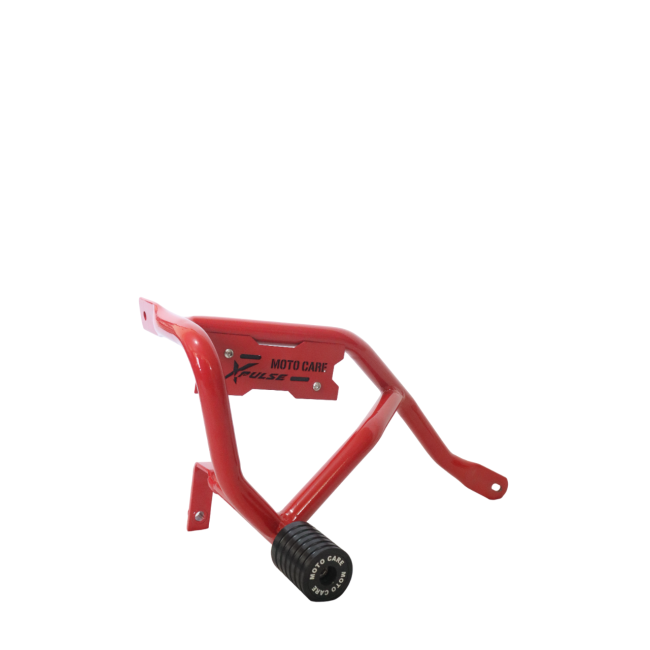 Motocare red dual slider crash guard for Hero Xpulse
