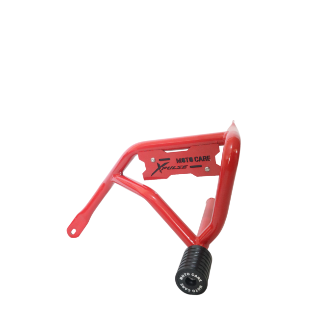 Motocare red dual slider crash guard for Hero Xpulse
